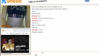 Omegle perfect teen showing amazing body