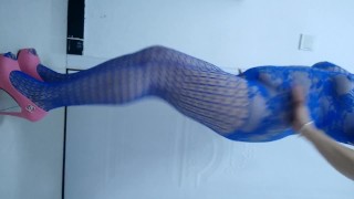 chinese milf 雅蕾蓝色情趣丝袜